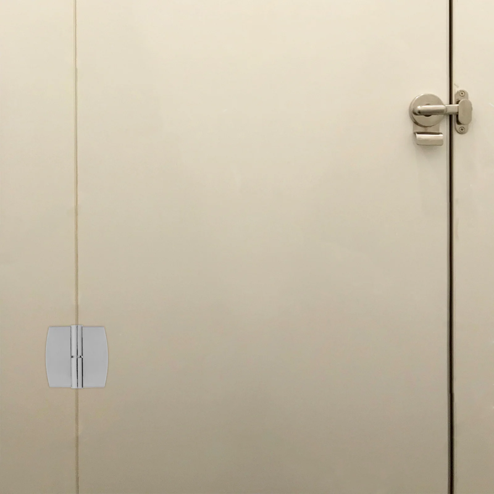 

2Pcs Heavy Duty Stainless Steel Hinges Self Closing Detachable Design for Public Restroom Toilet Partition Hardware