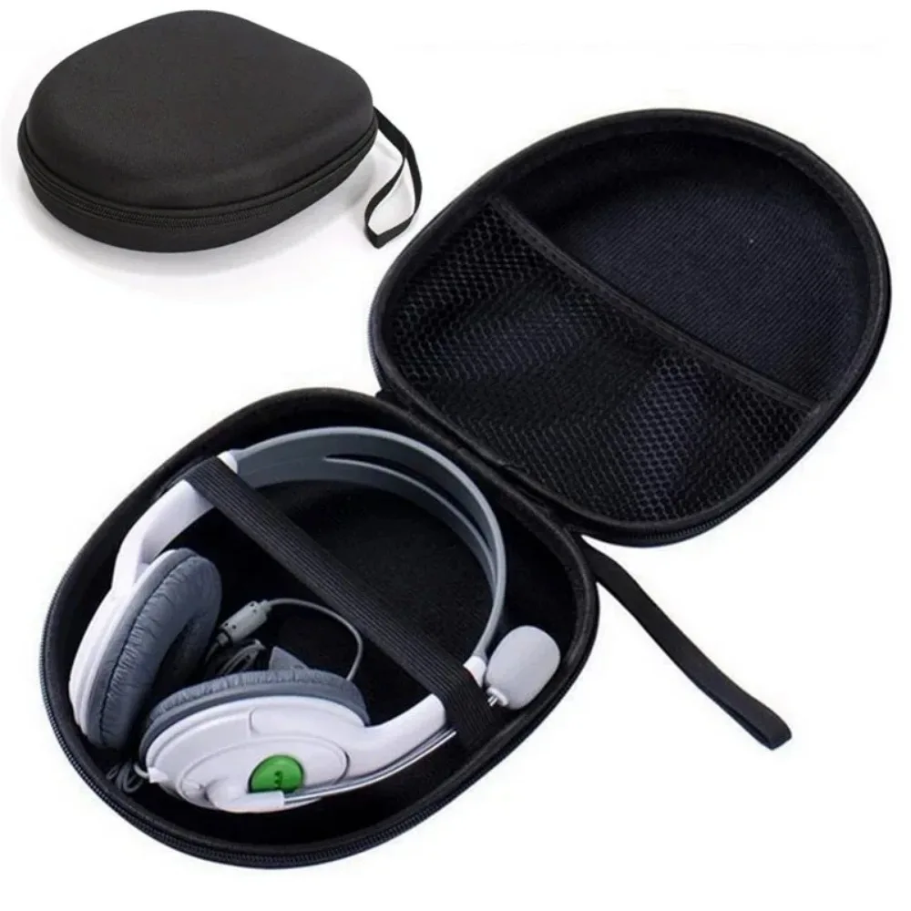 Bluetooth Headset Earphone Hard Case for Sony Headphones Storage Bag Case Portable Travel Shockproof Earbuds Carrying Pouch Bag
