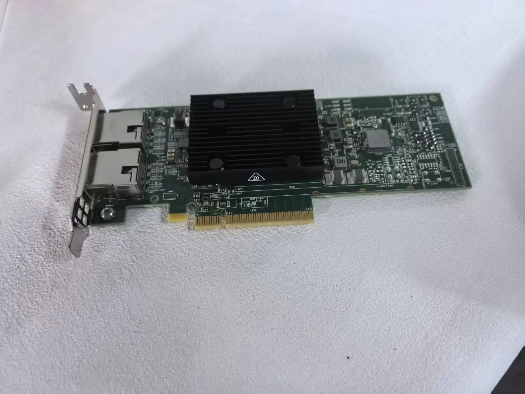 0Nc5Vd Dual Port Broadcom 57416 10Gb Base-T, Pcie Adapter Full Height