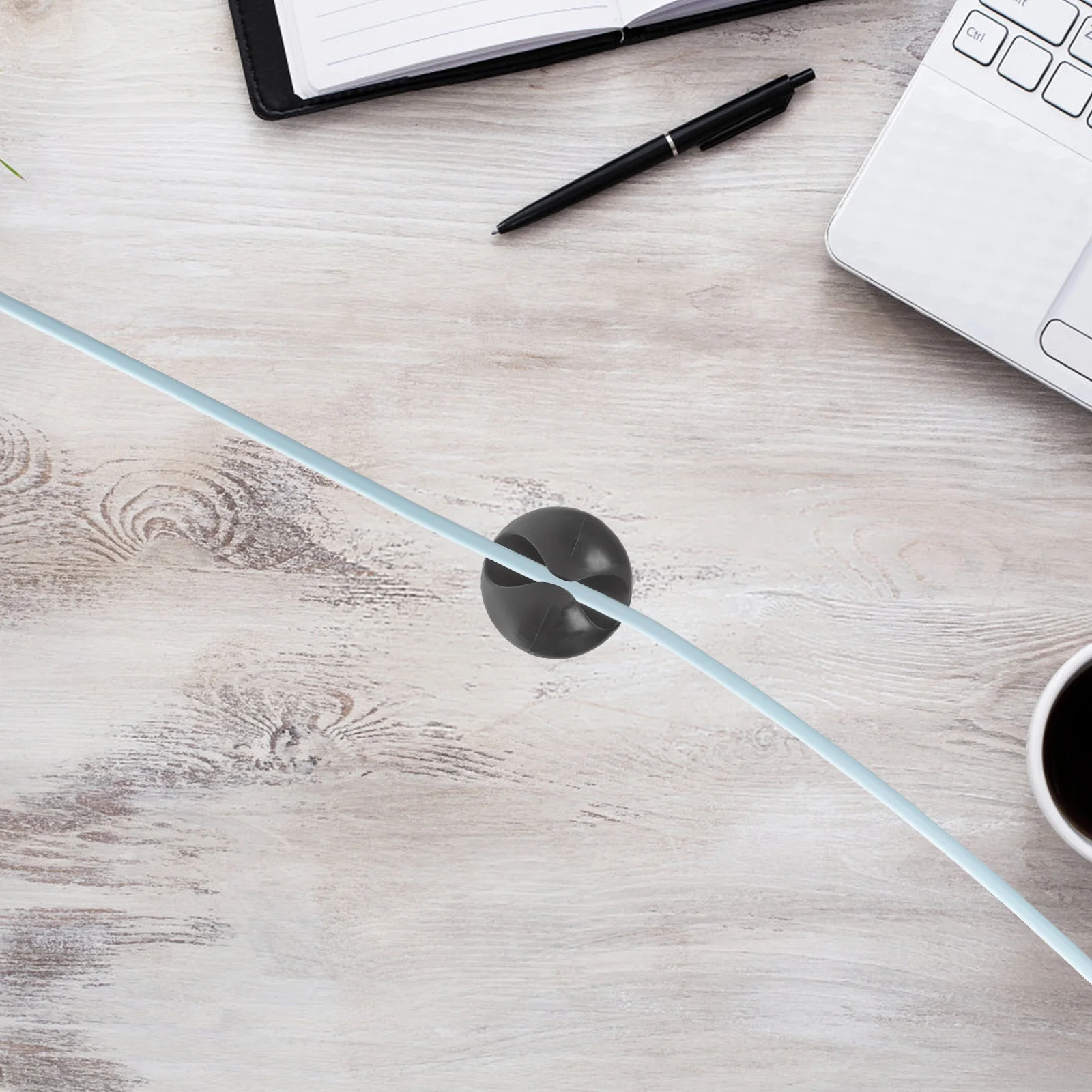 16 قطعة حامل الكابل المحمولة منظم الأسلاك الحبل حارس للمنزل مكتب عمل إدارة الأسلاك منظم كابلات USB