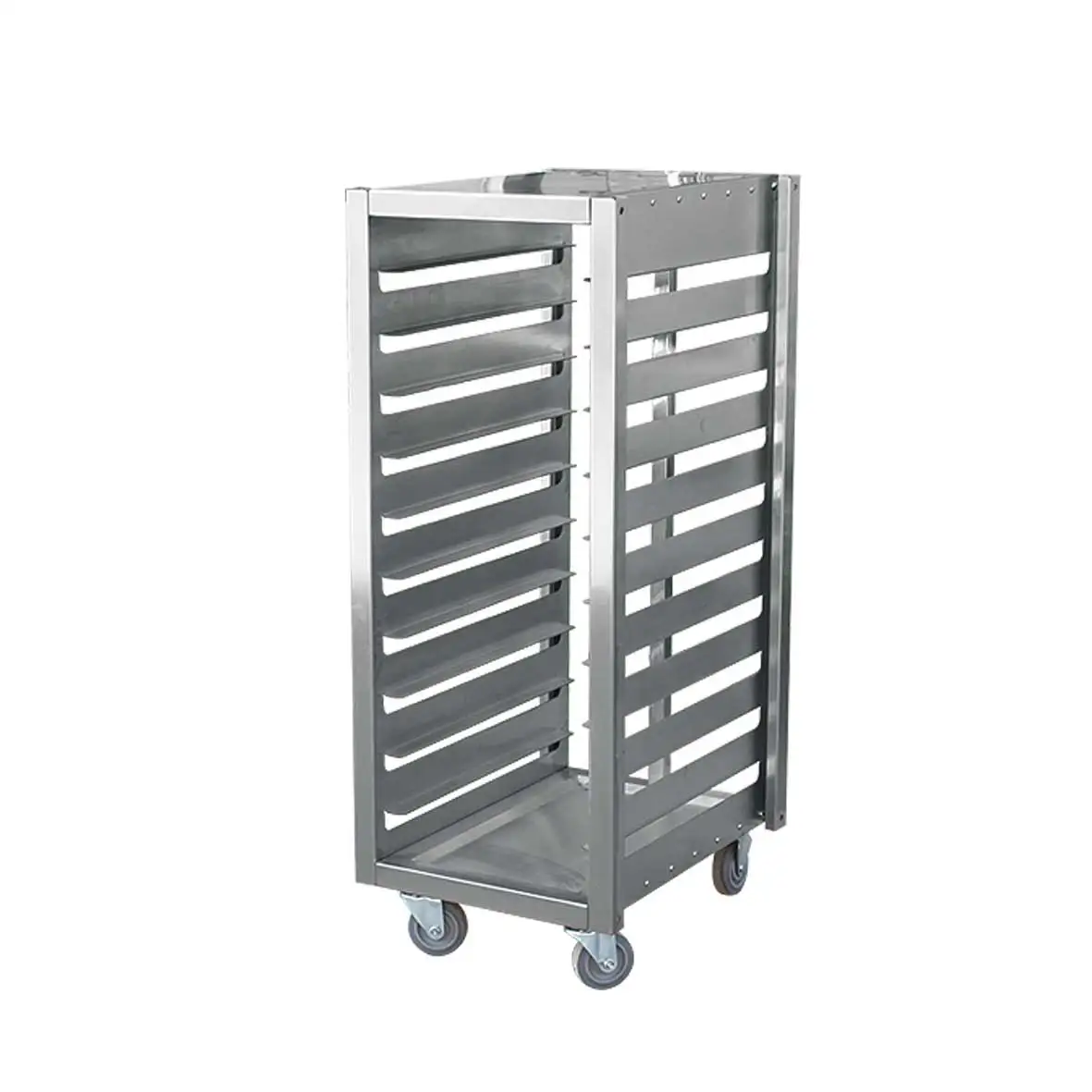 Bakery Stainless Steel Food Trolley Dessert Cooling Tray Rack Bread Trolley Baking Fast Food Kitchen Equipment