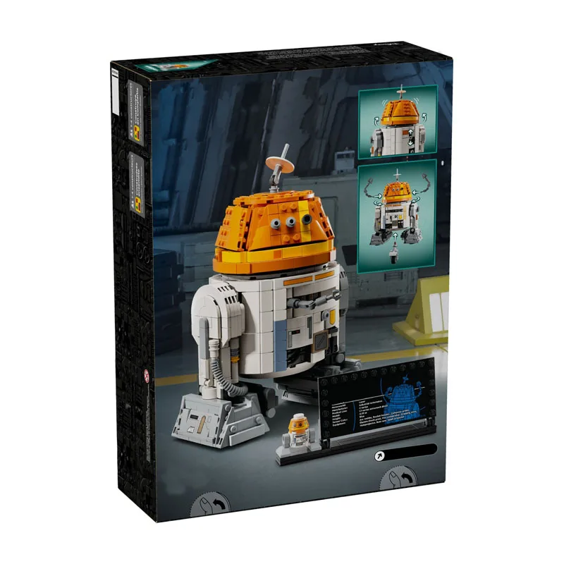 

IN STOCK 1039pcs Astromech Robot Building Blocks Bricks Assembling Model Fit 75416 Toys for Children Birthday Gift Set