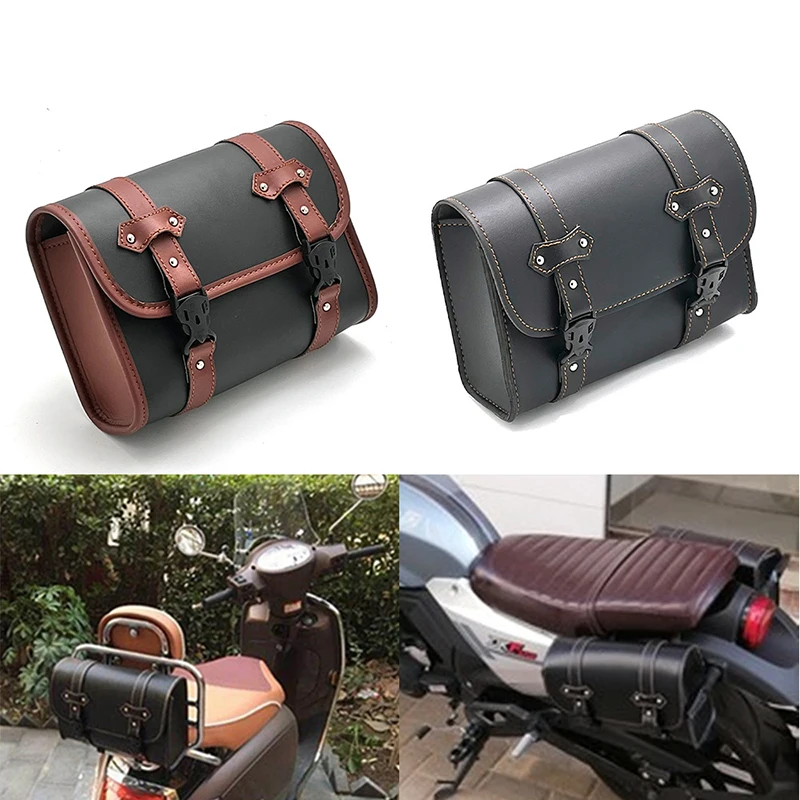 

Motorcycle Saddlebag Side Luggage Saddle bag Storage Tool Bag For Honda CMX300 CMX500 CMX 500 For Harley Sportster XL883 XL1200