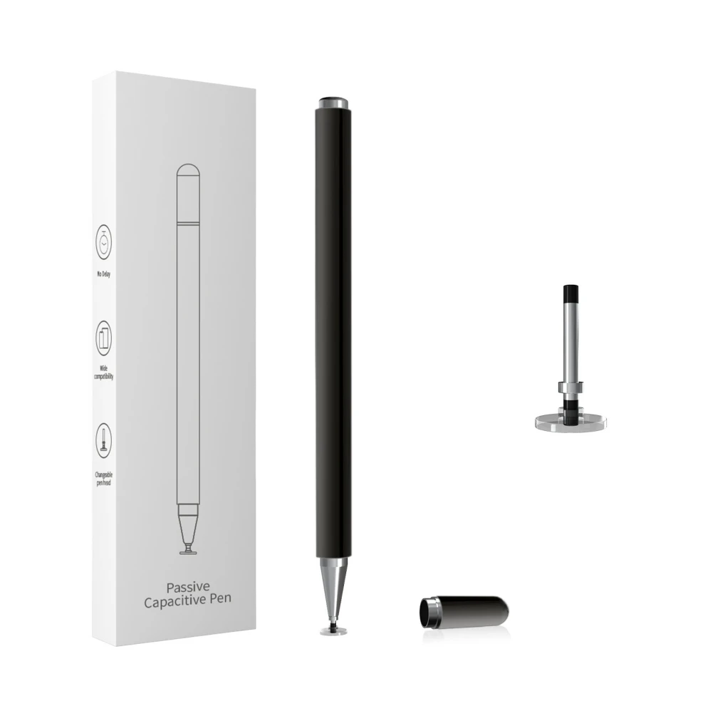 Ручка-стилус для сенсорного экрана для Ipad, универсальная для iPhone/Ipad Pro/Mini/Air/Android, бесплатная зарядка, емкостная ручка с одной головкой