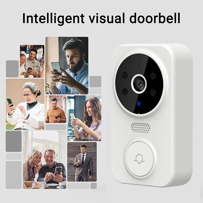 Video Doorbell Smart Doorbell Wireless Remote Video Doorbell Intelligent Visual Doorbell