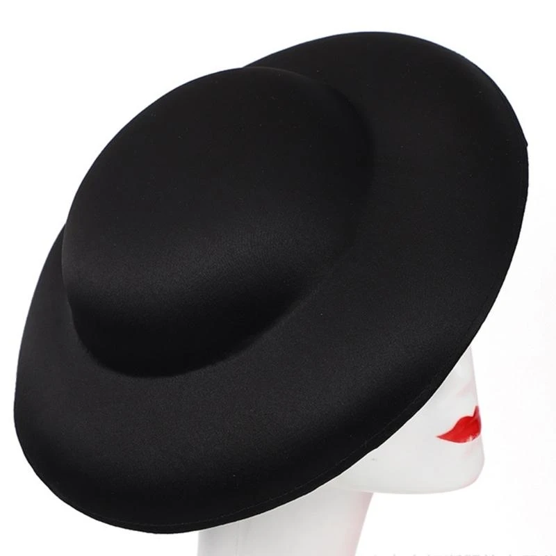 

39BB Millinery Party Base Fashion Sinamay Baucer Base Base Sinamay Hat Base для создания личностных свадебных аксессуаров