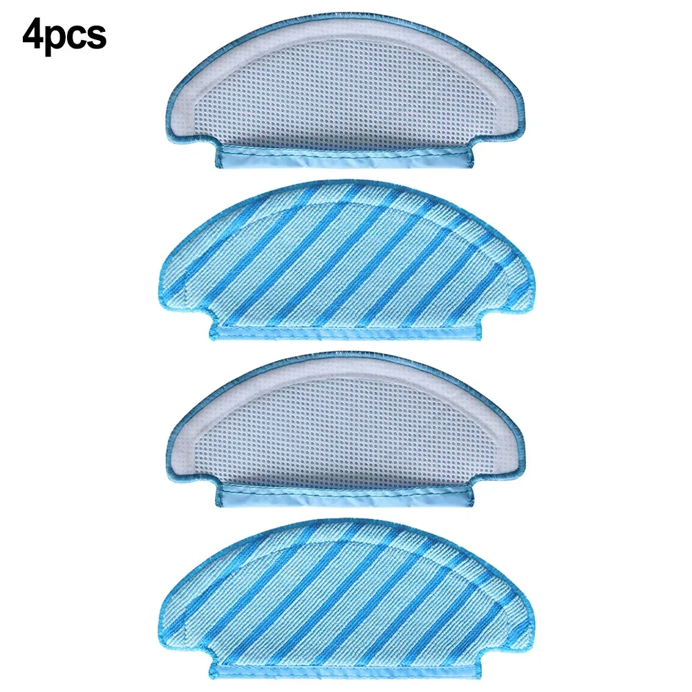 4pcs Mopping Pad For Ecovacs Deebot N10 N10 Plus Robot Vacuum Cleaner Spare Parts Household Cleaning Replacement Accessories