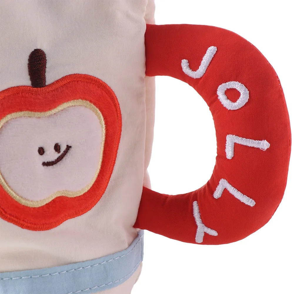 

Desktop Storage Cartoon Stationery Bag Water Cup Shape Cookies Fruits Korean Style Pencil Case Aesthetic Large Capacity