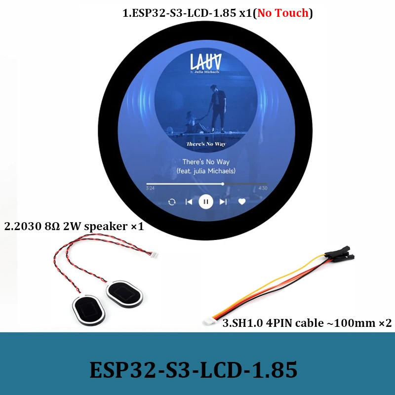 Variant: ESP32-S3-LCD-1.85