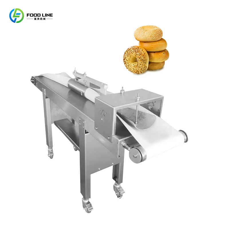 Automatic Donut Bagel Production Line Multi-size-compatible Donut Bagel Forming custom