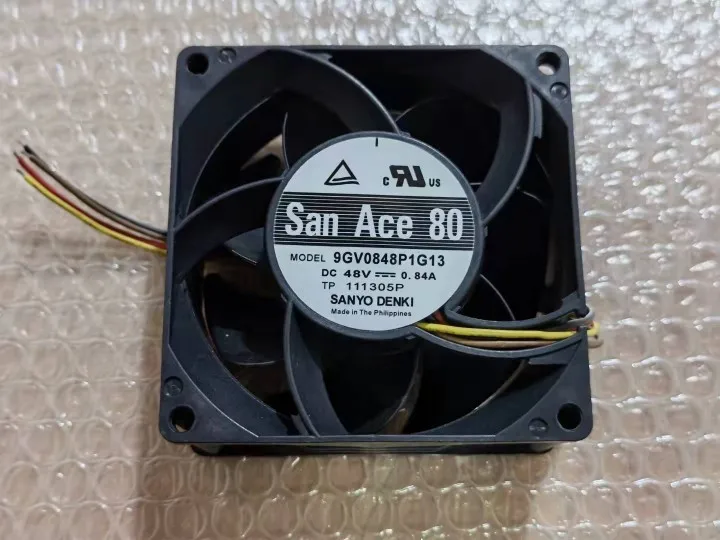 NEW ORIGINAL 9GV0848P1G13 48V 0.84A 8038 80x80x38mm COOLING FAN RADIATOR
