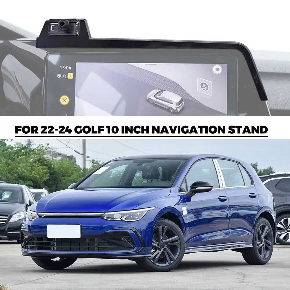 حامل هاتف السيارة ل Volkswagen VW Golf 8 MK8 2021 2022 20223 شاشة ثابتة الملاحة قوس قاعدة شحن لاسلكي الملحقات #1