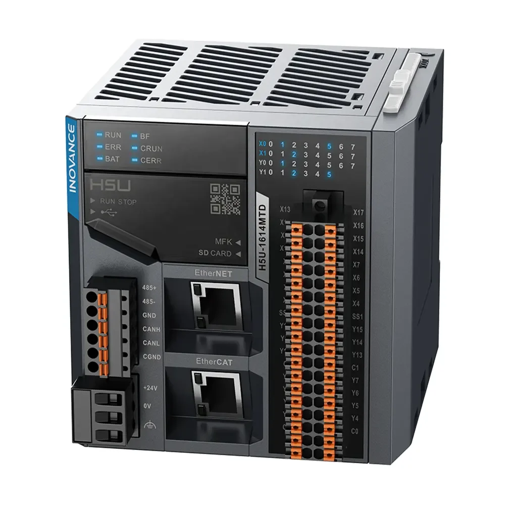 

INOVANCE Plc Controller High-performance Programmable Controller 8 Axle H5U-1614MTD-A8 H5U Series PLC Original