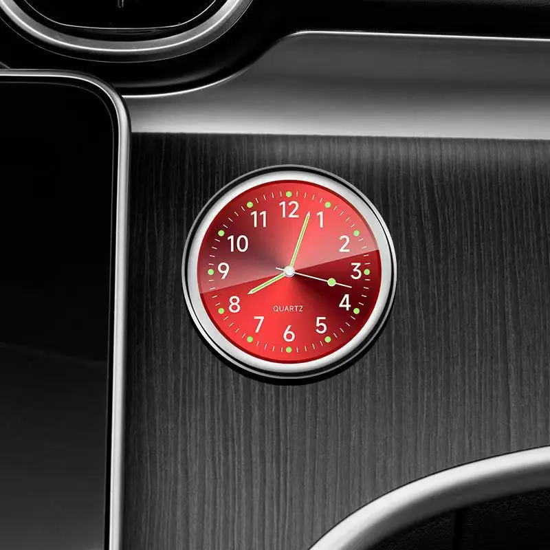 New Mini Watch Car Watch Quartz Clock Electronic  Waterproof Bicycle Motorcycle Watch Auto Car Dashboard Clock In Car