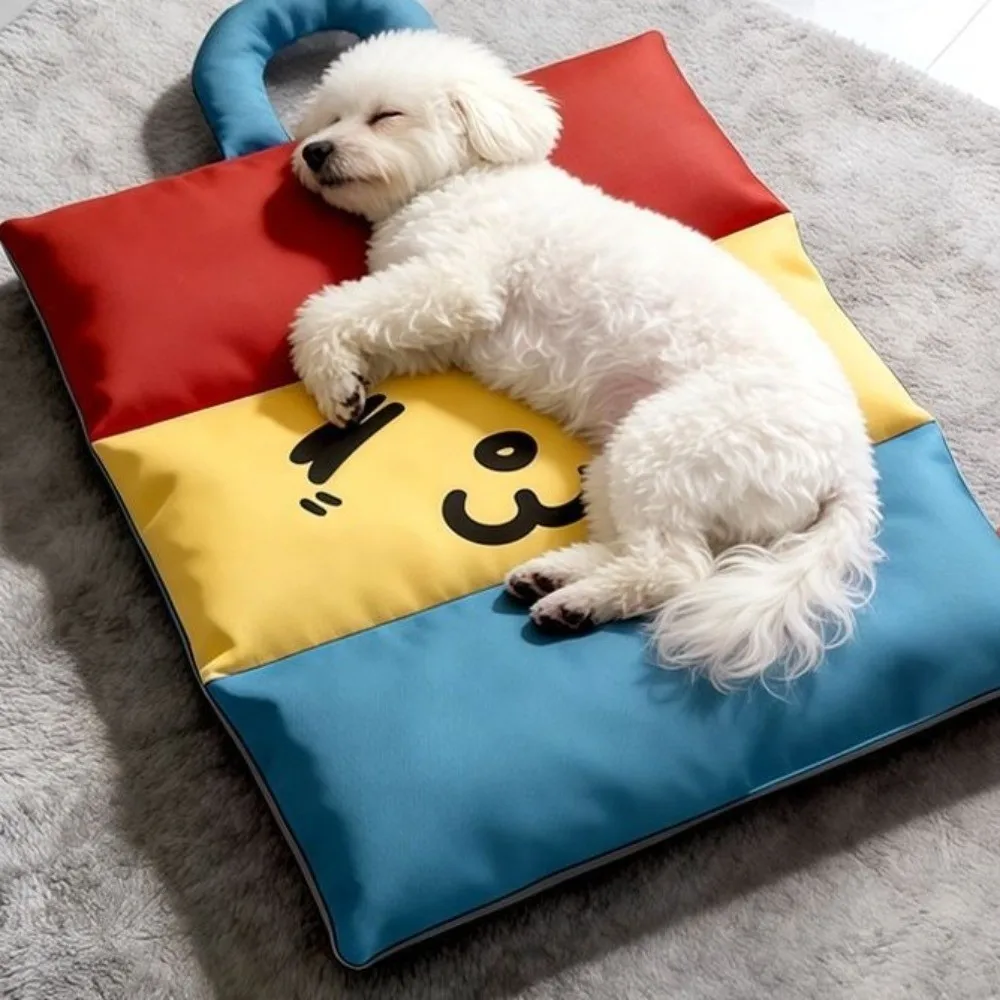

Dopamine Waterproof Dog Cooling Mat Double-Sided Non-Slip Cat Cold Bed Mat Folding with Handle Pet Sleeping Pad Indoor Outdoor