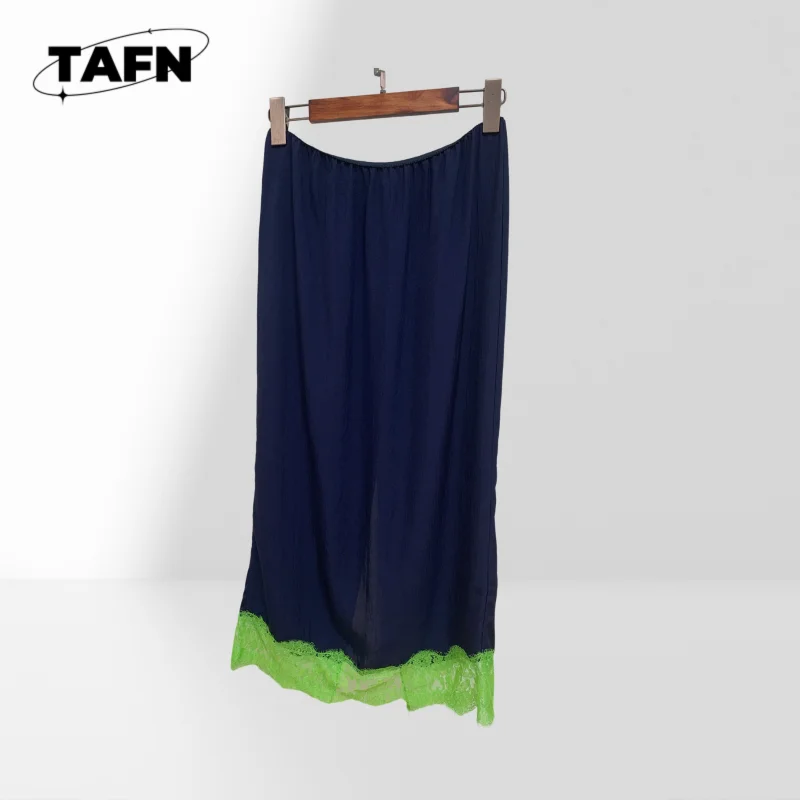 

Women’s Casual Skirt High Waist Aesthetic A-Line Solid Color Skirt for Daily Wear Casual High Waist A-Line Skirt AH1621