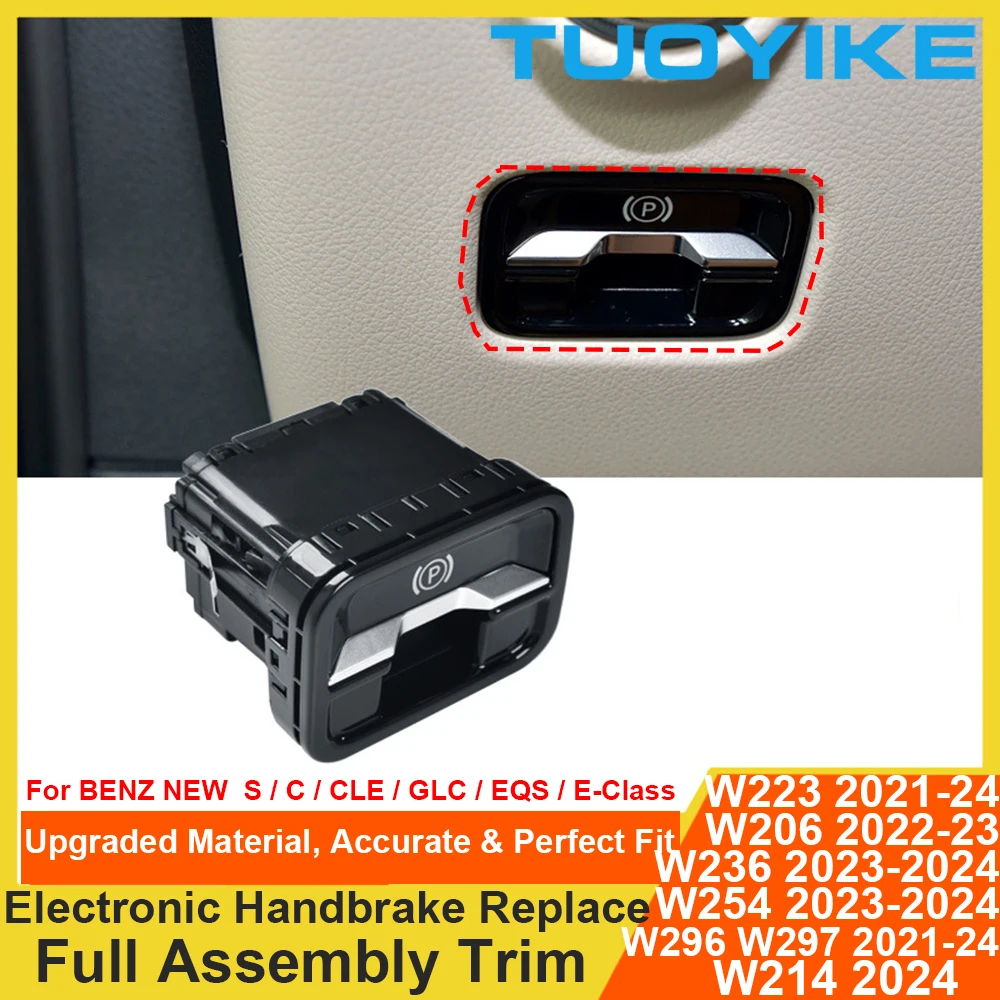 Electronic Handbrake Switch P Parking Release Assembly For Mercedes-BENZ W223 W206 W236 W254 W296 W214 S / C / CLE / GLC E-Class