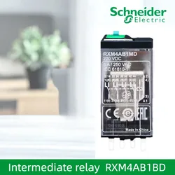 Schneider Electric RXM4AB1BD Intermediate Relay DC 24V