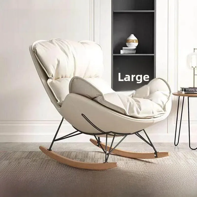  Recliner Chair for Home Use Single Person Leisure Snail Adult Living Room Balcony Lazy Sofa Cover Technology Cloth