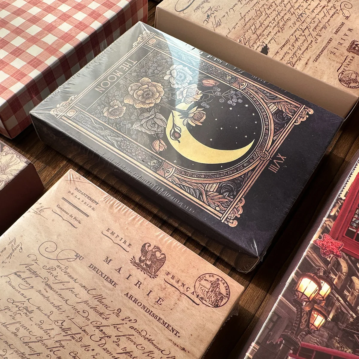 

Винтажный набор бумаги для скрапбукинга, оформления дневников, упаковки и декоративных принадлежностей