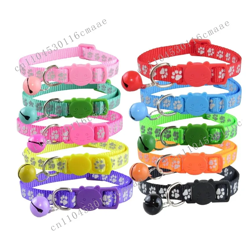 

NEW Adjustable Pet Cat Collars Necklaces Cat Dog Collar Pets Accessories