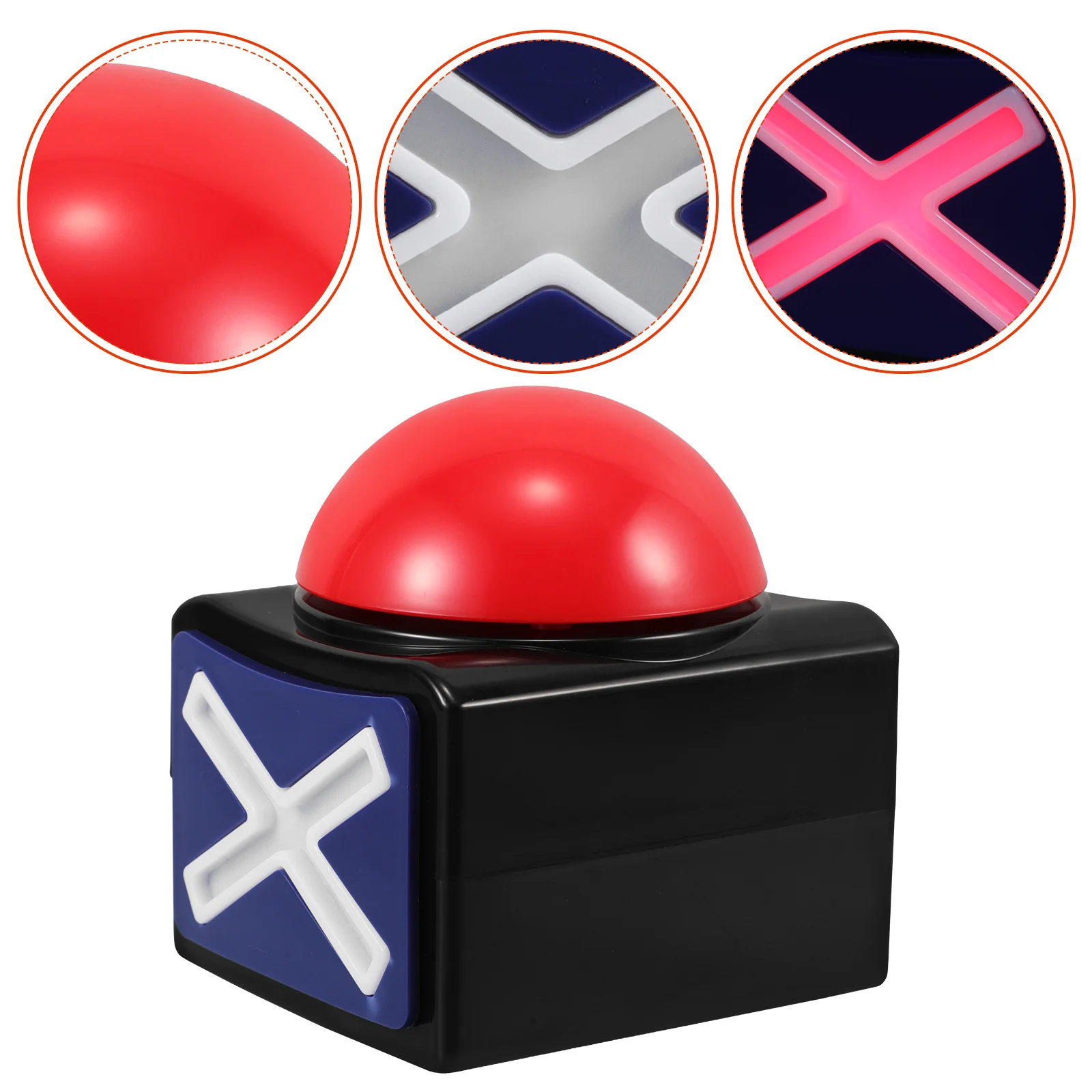 

Interactive Game Show Buzzer Button for Trivia Games Talent Shows Classroom Fast Response Competitions Stress Relief