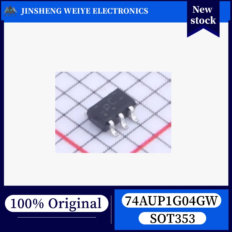 

(50/200 units) 74AUP1G04GW,125 SOT353 Single-channel low-power CMOS inverter logic IC 100% new original in stock fast shipping