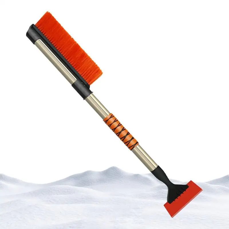 

Car Snow Shovel Extendable Ice Scraper Snow Brush Detachable Windshield Snow Remove Broom Winter Auto Cleaner Tool Accessories