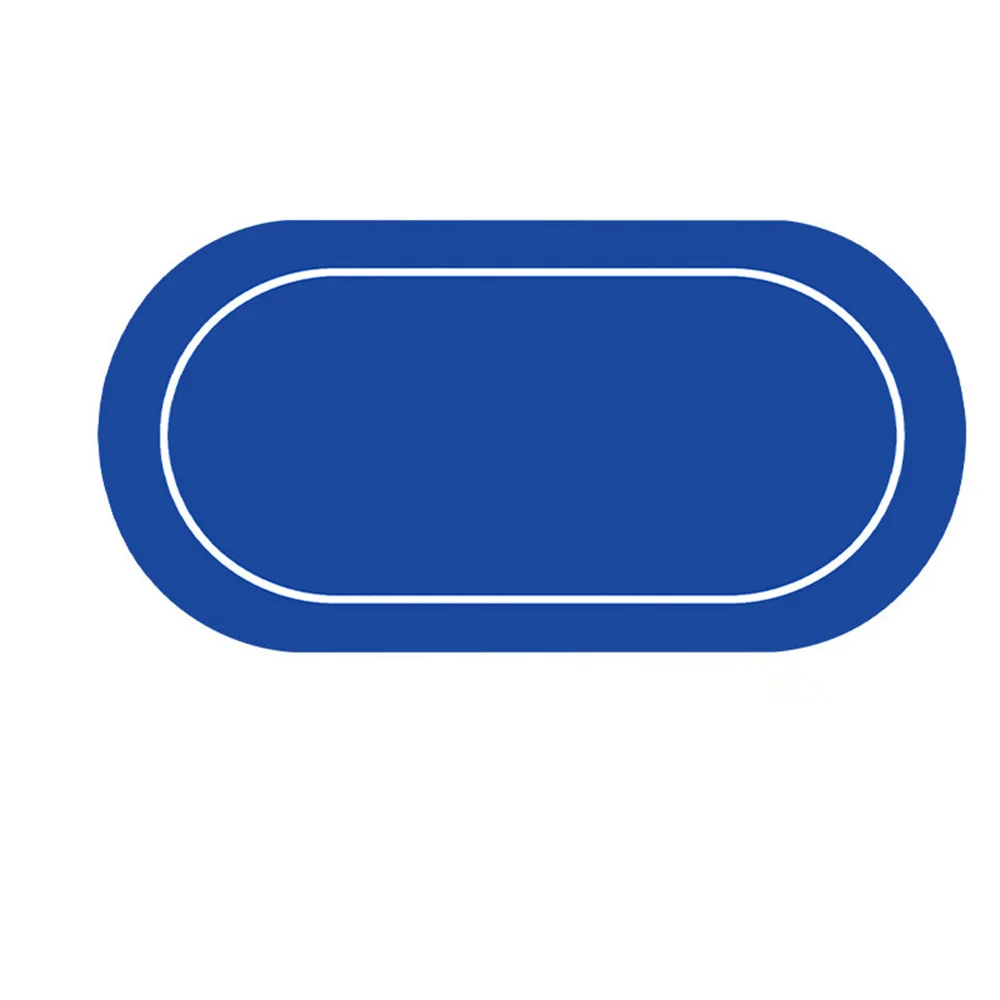 Tappetino da tavolo antiscivolo per giochi da tavolo e carte Tappetino da tavolo da poker multiplayer in gomma Texas Hold 'em Tappetino da poker Accessorio per l'intrattenimento