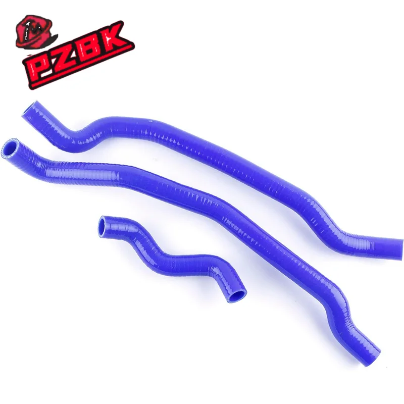 3PCS For 2002-2007 Suzuki Vinson 500 LT-A500F 4x4 ATV All-Terrain Vehicle Silicone Radiator Coolant Pipe Hose