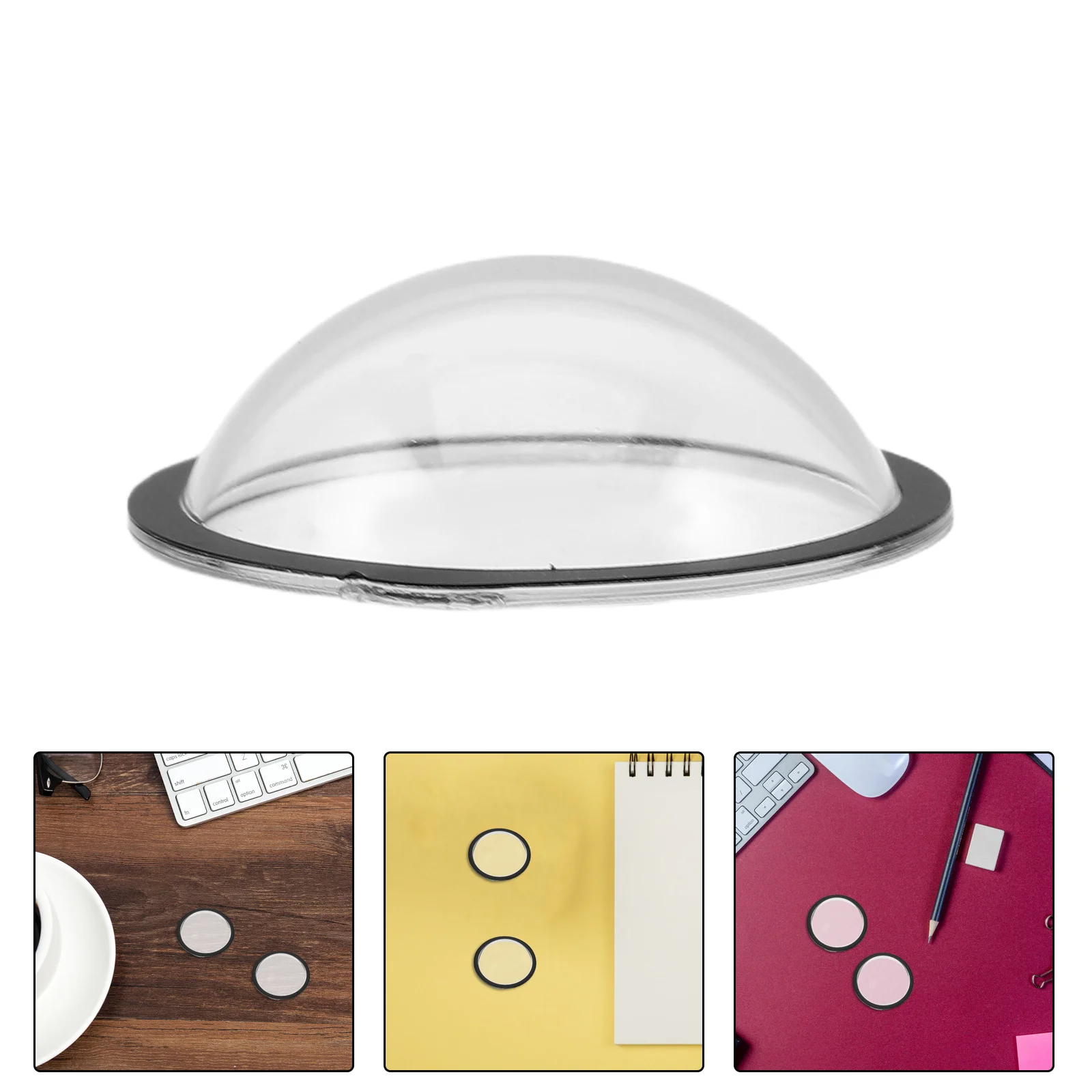 

1Pair Plastic Lens Protector Camera Guard Easy to Install for Sports Outdoor Use Scratch Resistant Waterproof Lens Shield