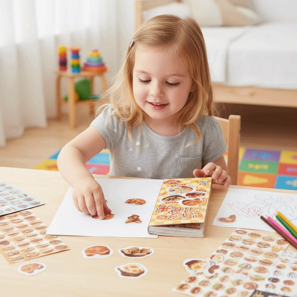 

30 Pages Y2K Stickers Book Cute Water Cup Decoration DIY Decoration Sticker Retro Style Lucid Dream Series Scrapbooking Stickers