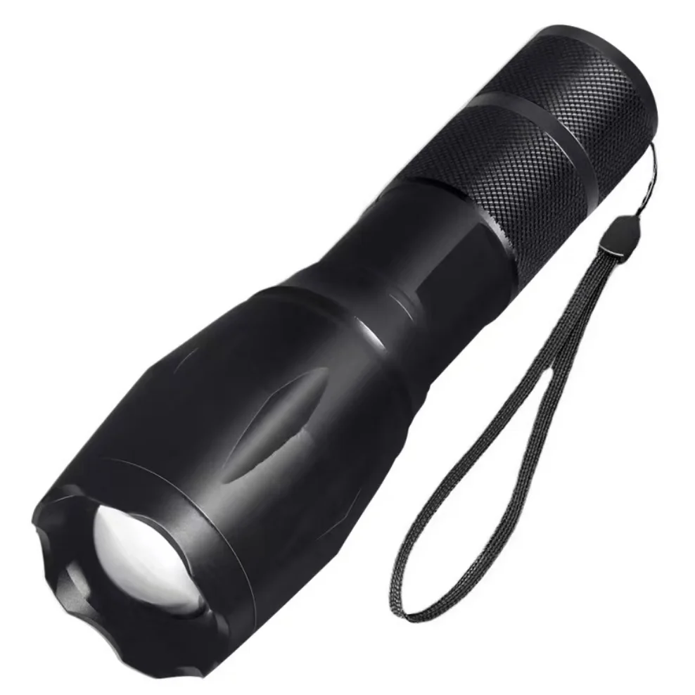 Strong Light Flashlight Outdoor Focusing A100 Remote USB Charging Home Portable Mini Waterproof Flashlight 2023 New