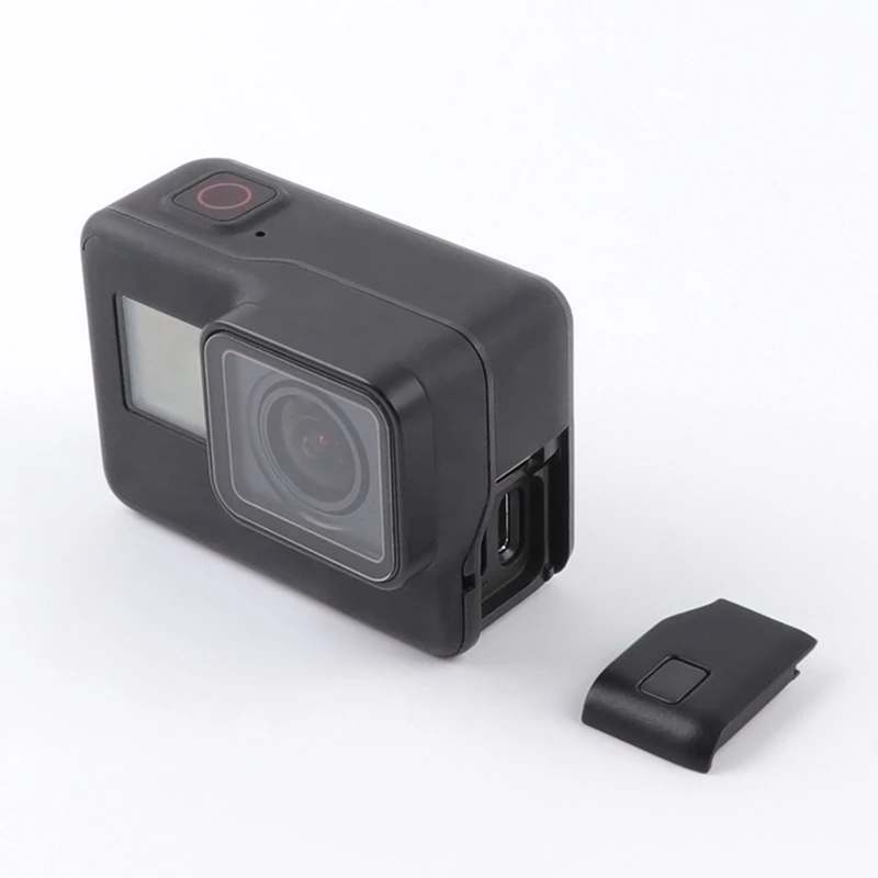 Camera Side Cover For Gopro Hero7 Black USB-C -Compatible Port Side Cover Camera Parts Waterproof Dustproof