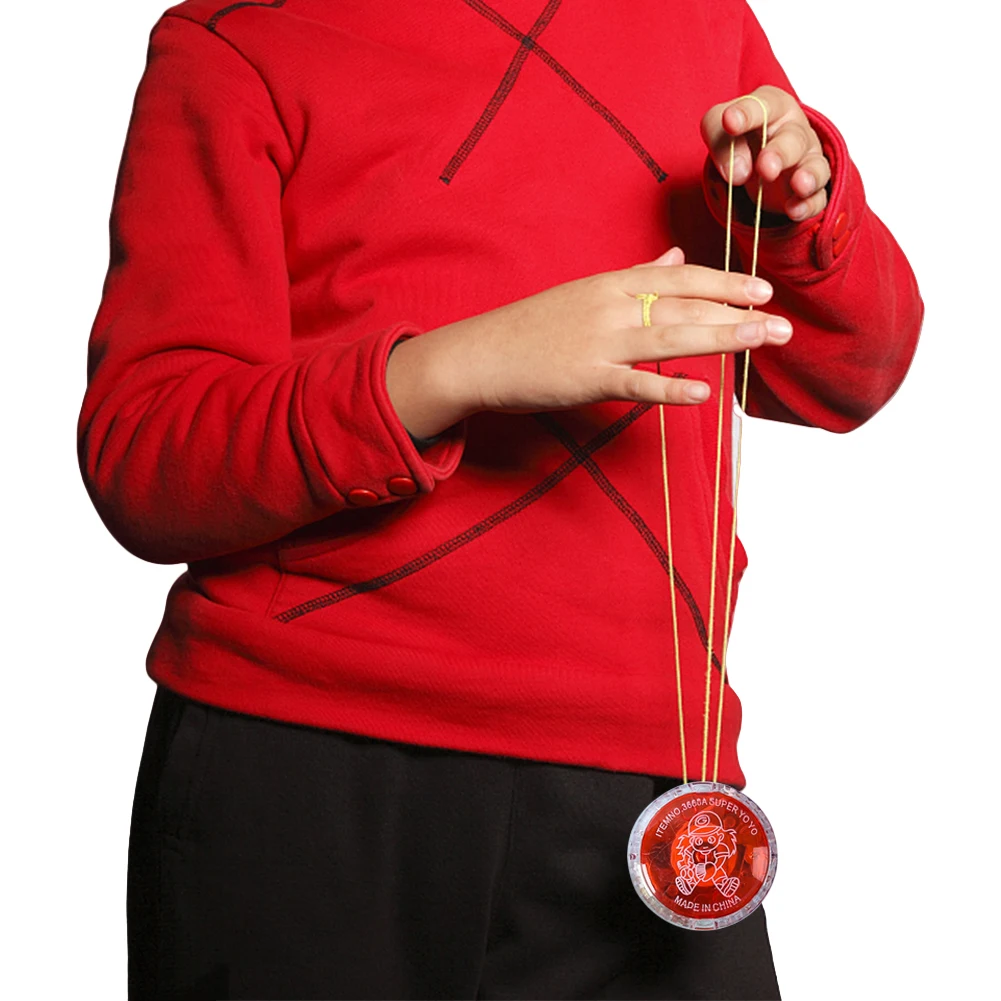 ألعاب يو يو مضيئة بإضاءة LED كرة تحمل مستجيبة وامضة يو يو للمراهقين والبالغين المبتدئين هدية للحفلات #1