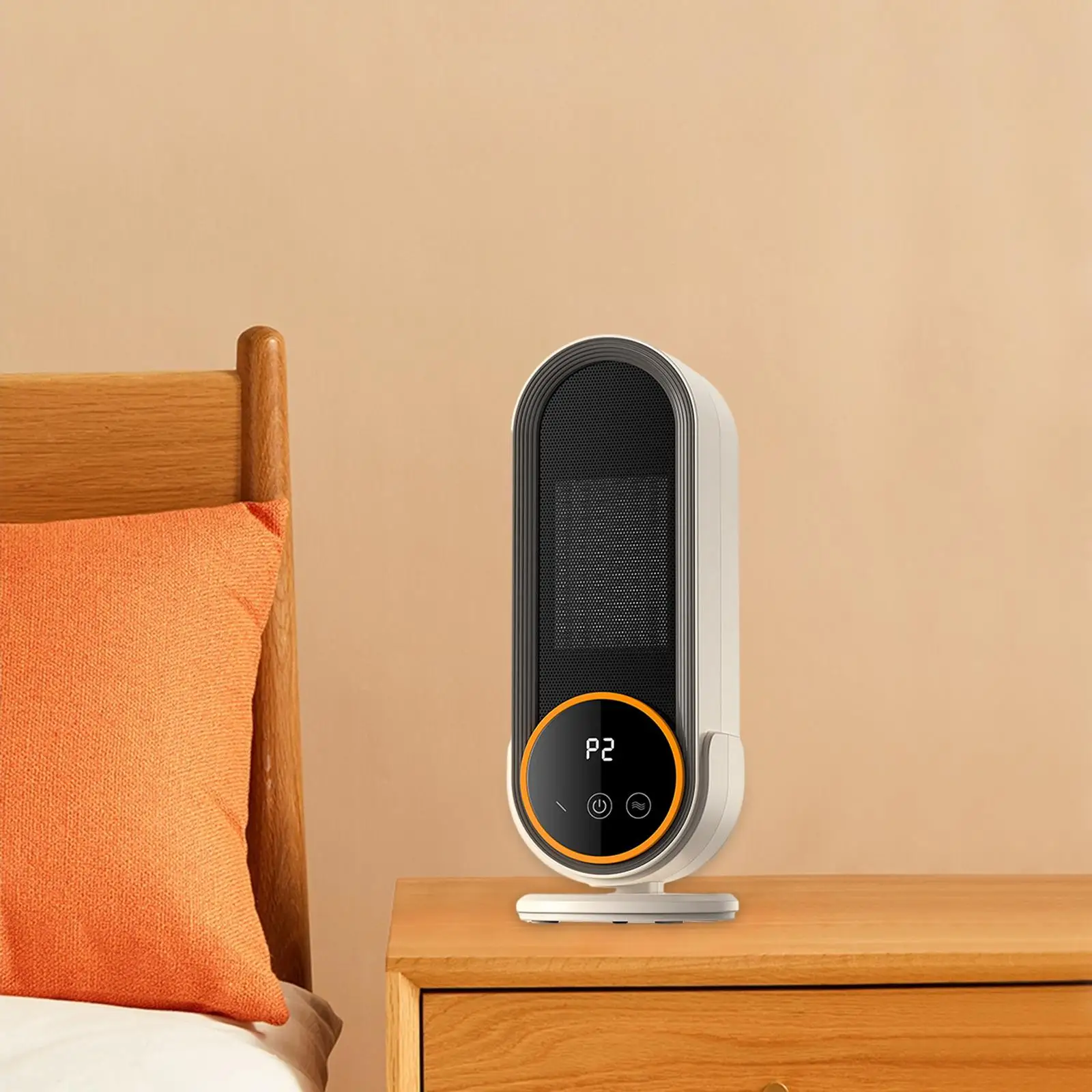 Indoor Electric Space Heater Room Heater EU 220V Adapter Flame Retardant Material Quick Heating for Office Desk Multifunctional