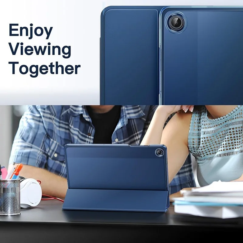 Für Galaxy Tab A9 A9+ 8,7 11 Zoll Hülle Dreifach Faltbare PC-Hartschale Magnetischer Ständer Schlanke Abdeckung – Detail 7