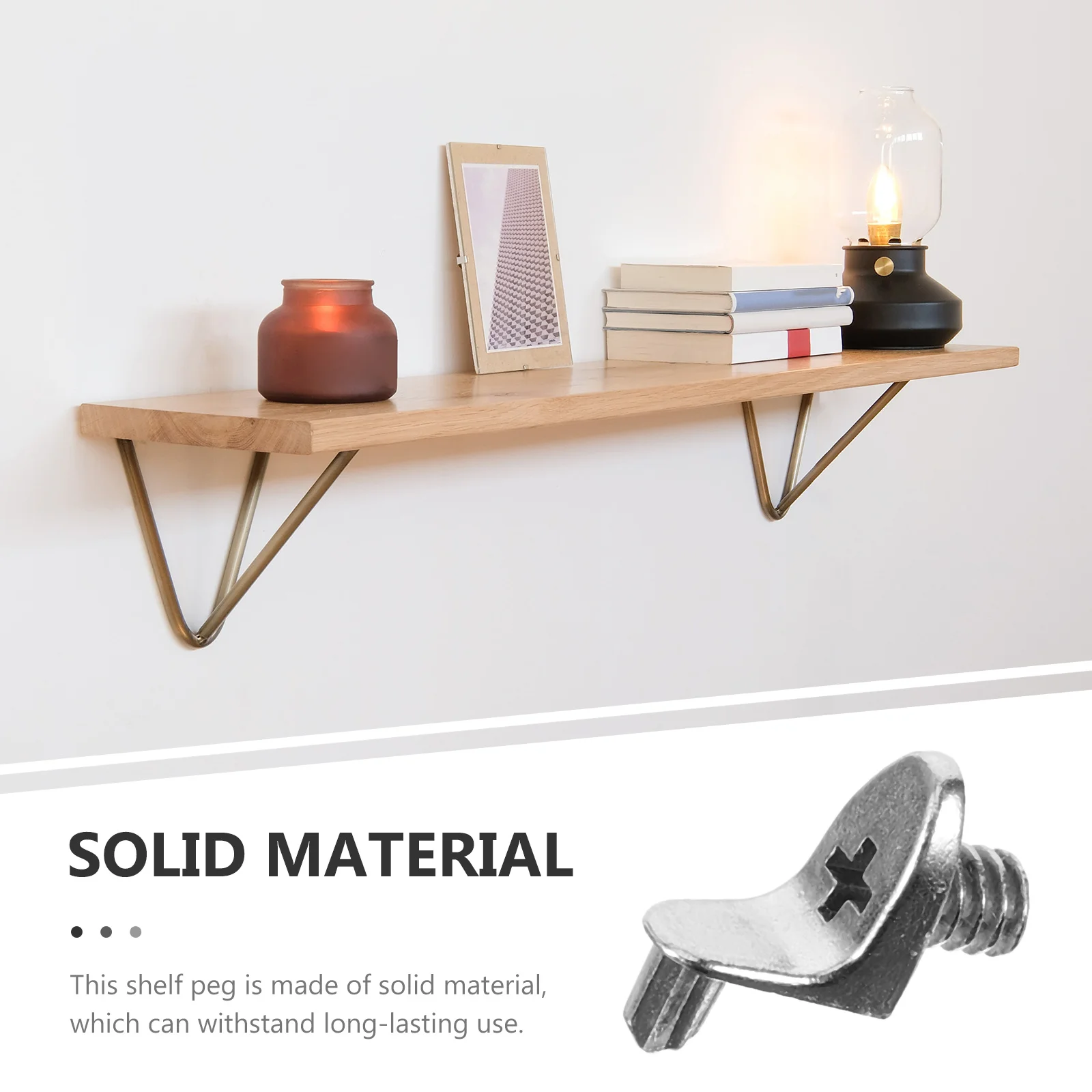 10 قطعة مقاطع سبائك لرفوف الخشب دبابيس الرف للأرفف في الخزانة الثقيلة الرف بين قوسين أوتاد الخزانة أوتاد