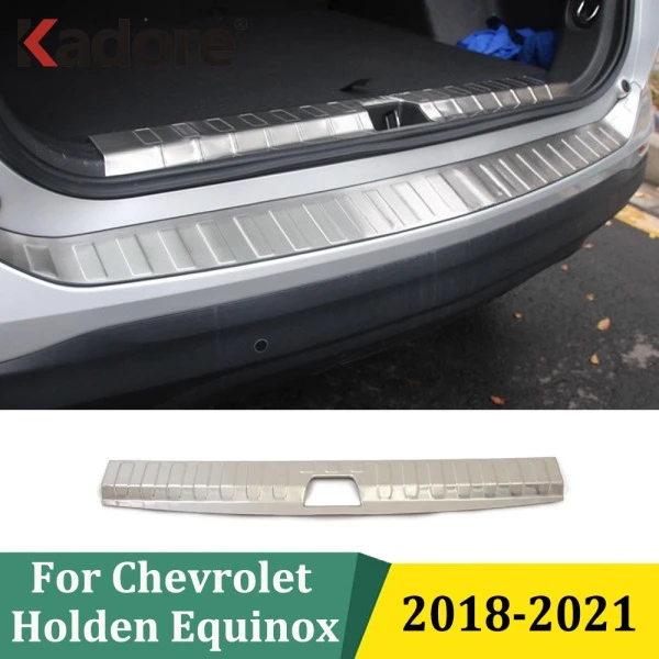 

Для Chevrolet Holden Equinox 2018 2019 2020 2021, внутренняя накладка на задний бампер, защита порога, автомобильная наклейка, аксессуары