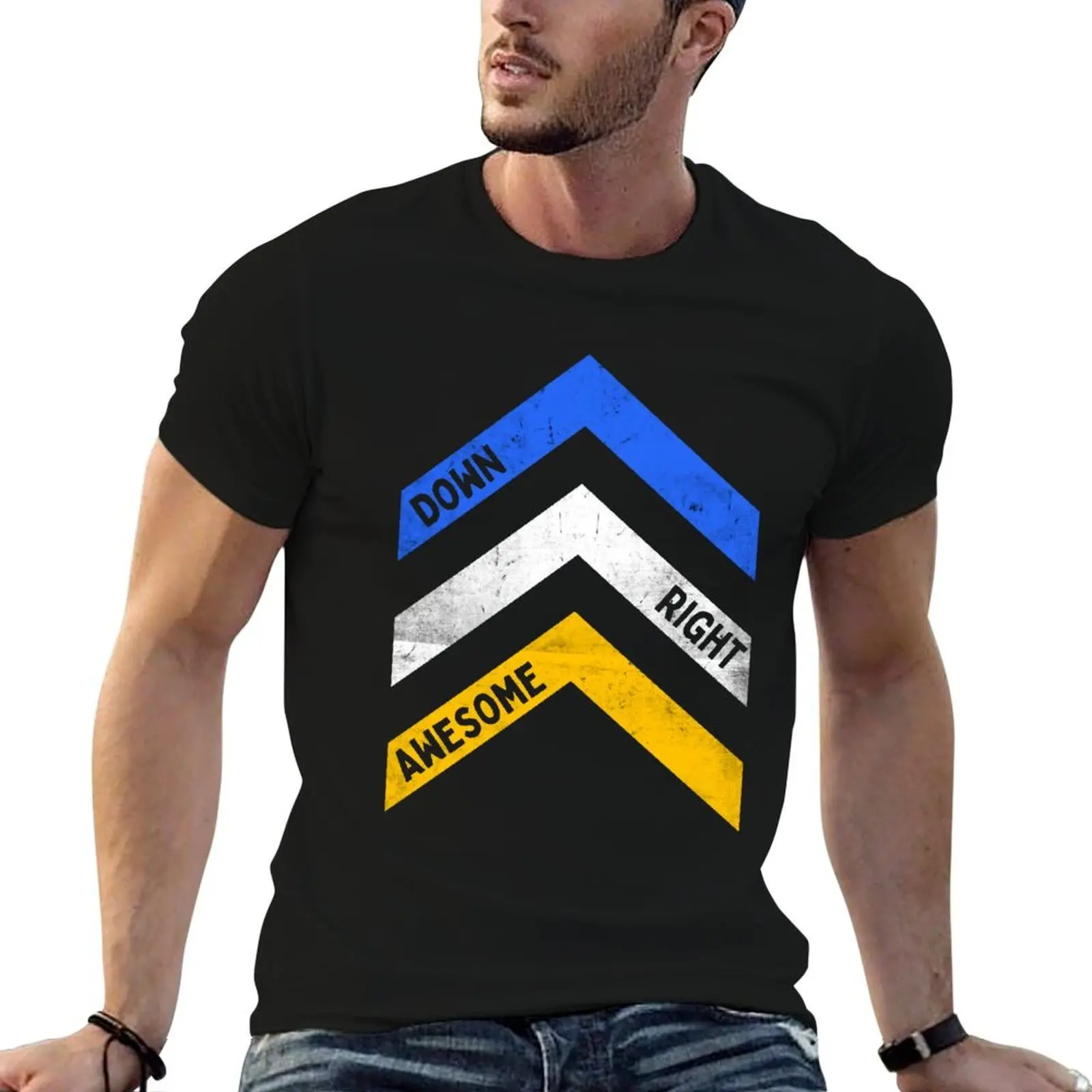 

Down Right Awesome - Down Syndrome Awareness T-Shirt t shirt for man anime t shirts for man anime t shirts oversize T-shirt