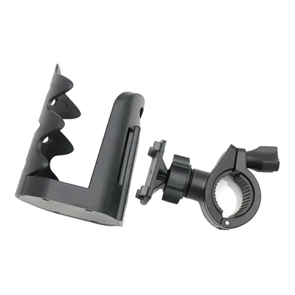 Secure Motorcycle Drink Cup Holder Adjustable Plastic Bottle Mount for Bike and Scooter