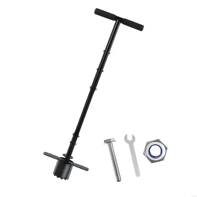 Premium Metal Lawn Aerator For Strong Sod And Soil Care Y5GB