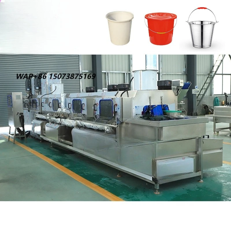 High-pressure Hot Water  Basket  Cleaning Machine Lubricating Oil Container Waterproof Material Bucket Washing Machine