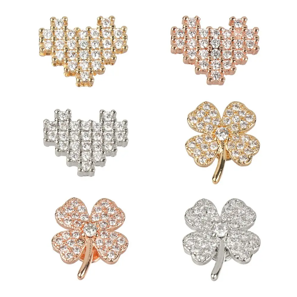 Wearable Devices DIY Pendant Silicone Strap Accessories For iwatch Bracelet Diamond Ornament Metal Charms Decorative