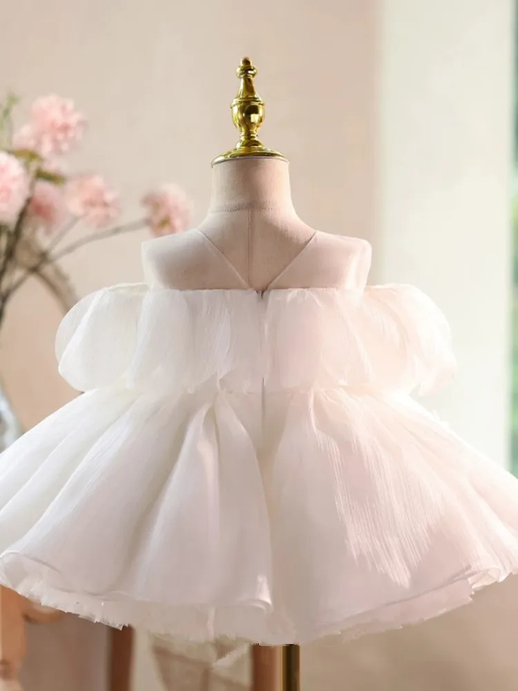 Hochwertige Kinder-Abendkleider für Mädchen, für Klavierauftritte, Geburtstage, Hochzeiten, Blumenmädchen A5039 Großhandel Mädchen-Abendroben – Detail 6