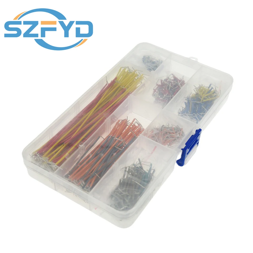 65/140/560/840Pcs/Box Solderless Breadboard Jumper Wires U Shape Breadboard Jumper Cable Wire Kit for DIY Arduino Breadboard