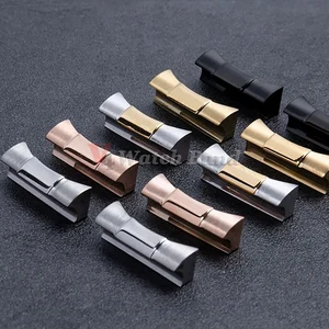 وصلة نهاية منحنية صلبة من الفضة لساعة رولكس سوباوندر Endlink فقط لساعة Daytona 116503/116500 لحزام الساعة المصنوع من الجلد المطاطي أعلى 9 مبيعات مونت بلانك ووتش طبق الاصل - No7