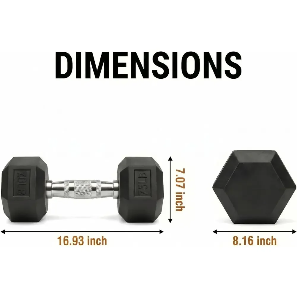 500-550 lb Hex Dumbbells Set for Heavy-Duty Strength Training and Full Body Workouts, No Rack