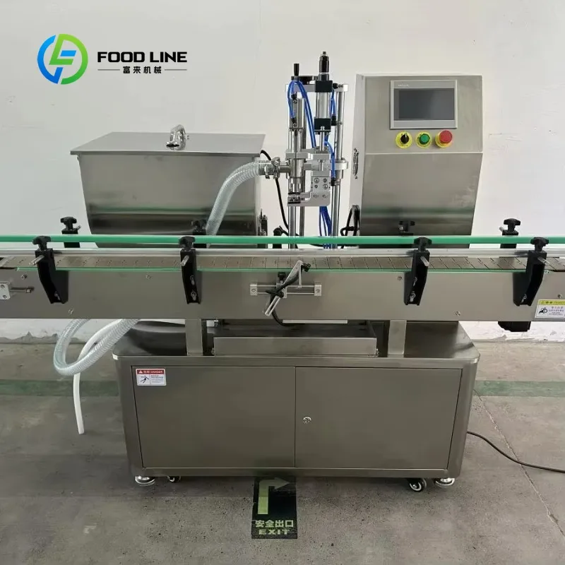 customized high‑viscosity filler piston bottler semi‑pneumatic adjustable stroke filling machine for nut paste production