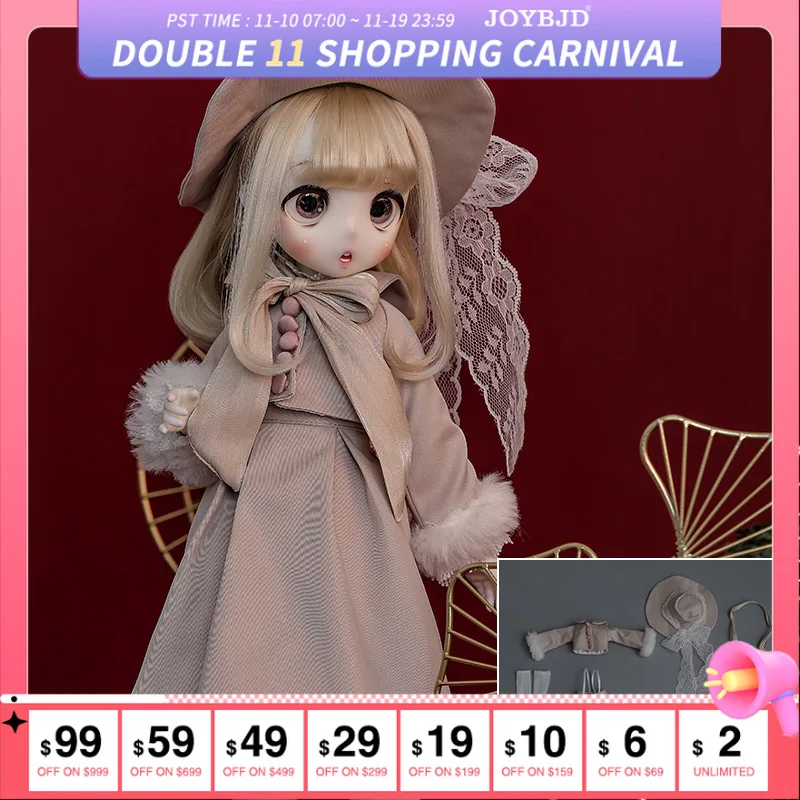 

Одежда для шарнирной куклы Tamako Yume, аксессуары для шарнирной куклы LDS Momoko girl 1/4, красивое тело для куклы, платье для женского тела, аксессуары для шарнирной куклы